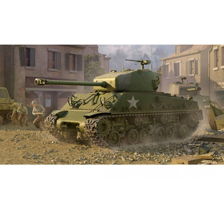 Maquette de Char en plastique M4A3E8 Sherman - Early 1/16