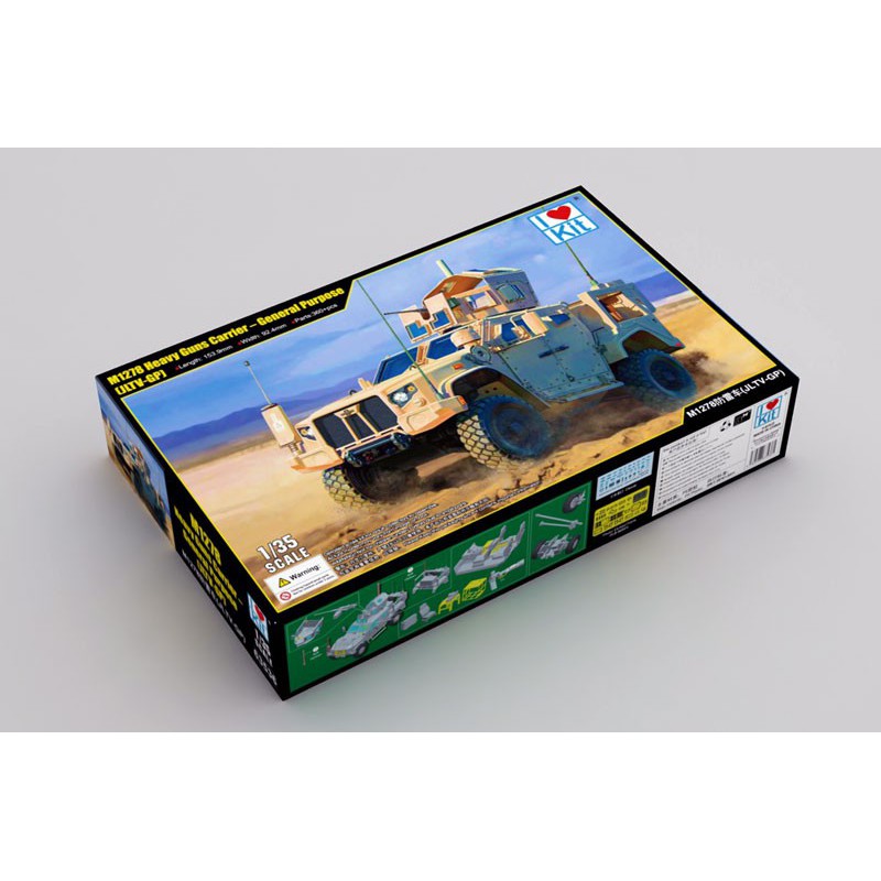 Maquette de camion en plastique M1278 Heavy Guns Carrier – General Purpose (JLTV-GP)] 1/35