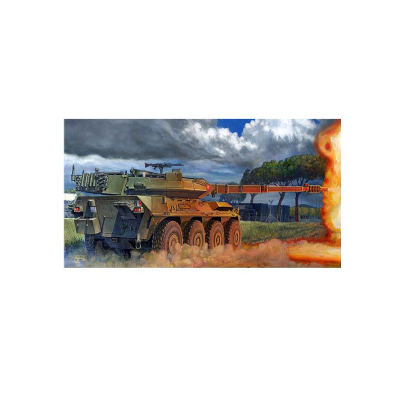 Maquette de Char en plastique ITALIAN B1 CENTAURO