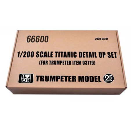 Maquette de Bateau en plastique Kit super-détaillage TITANIC 95T03719 Maquette de Bateau en plastique Kit super-détaillage TITANIC 95T03719