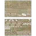 Maquette de Bateau en plastique Kit super-détaillage Bismarck 95T03702 Maquette de Bateau en plastique Kit super-détaillage Bismarck 95T03702