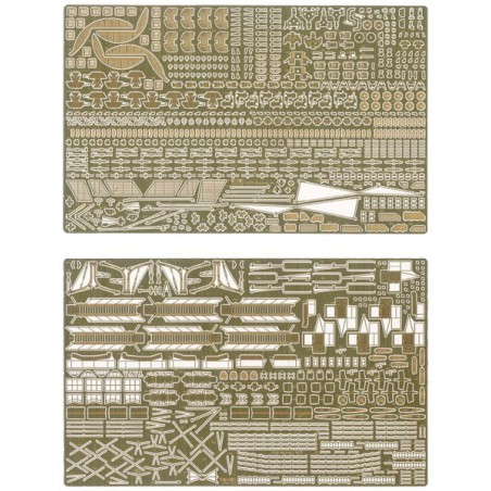 Maquette de Bateau en plastique Kit super-détaillage Bismarck 95T03702 Maquette de Bateau en plastique Kit super-détaillage Bismarck 95T03702