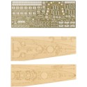 Maquette de Bateau en plastique Kit super-détaillage Bismarck 95T03702 Maquette de Bateau en plastique Kit super-détaillage Bismarck 95T03702