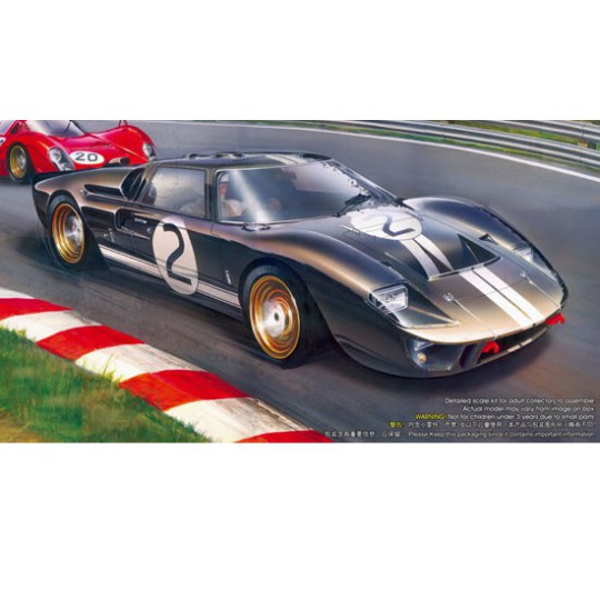 Maquette de voiture en plastique US SPORT CAR 1/12 Maquette de voiture en plastique US SPORT CAR 1/12