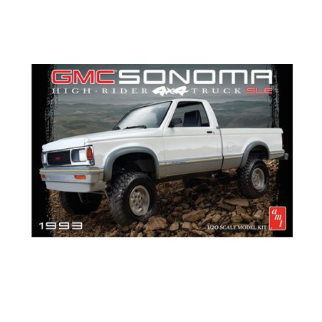 Maquette de voiture en plastique 1993 GMC Sonoma 4x4 1/20 Maquette de voiture en plastique 1993 GMC Sonoma 4x4 1/20