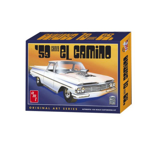 Maquette de voiture en plastique Chevy El Camino 1959 1/25 Maquette de voiture en plastique Chevy El Camino 1959 1/25