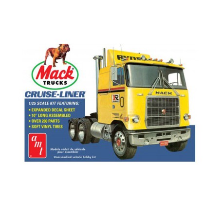 Maquette de camion en plastique Mack Cruise-Liner Semi Tractor Maquette de camion en plastique Mack Cruise-Liner Semi Tractor
