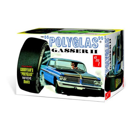 Maquette de voiture en plastique Pontiac Gasser II 1962 1/25 Maquette de voiture en plastique Pontiac Gasser II 1962 1/25