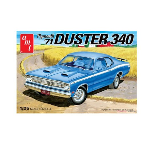 Maquette de voiture en plastique Plymouth Duster 340 '71 1/25 Maquette de voiture en plastique Plymouth Duster 340 '71 1/25