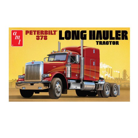 Maquette de camion en plastique Peterbilt 378 Long Hauler Semi tractor 1/25 Maquette de camion en plastique Peterbilt 378 Long Hauler Semi tractor 1/25