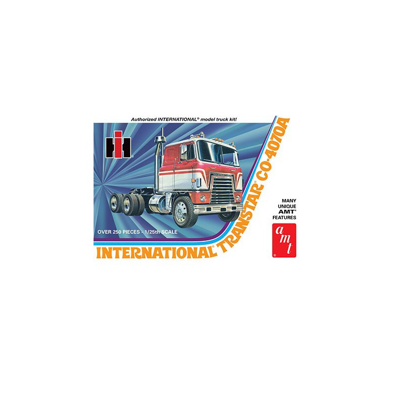 Maquette de camion en plastique International Transtar 1:25