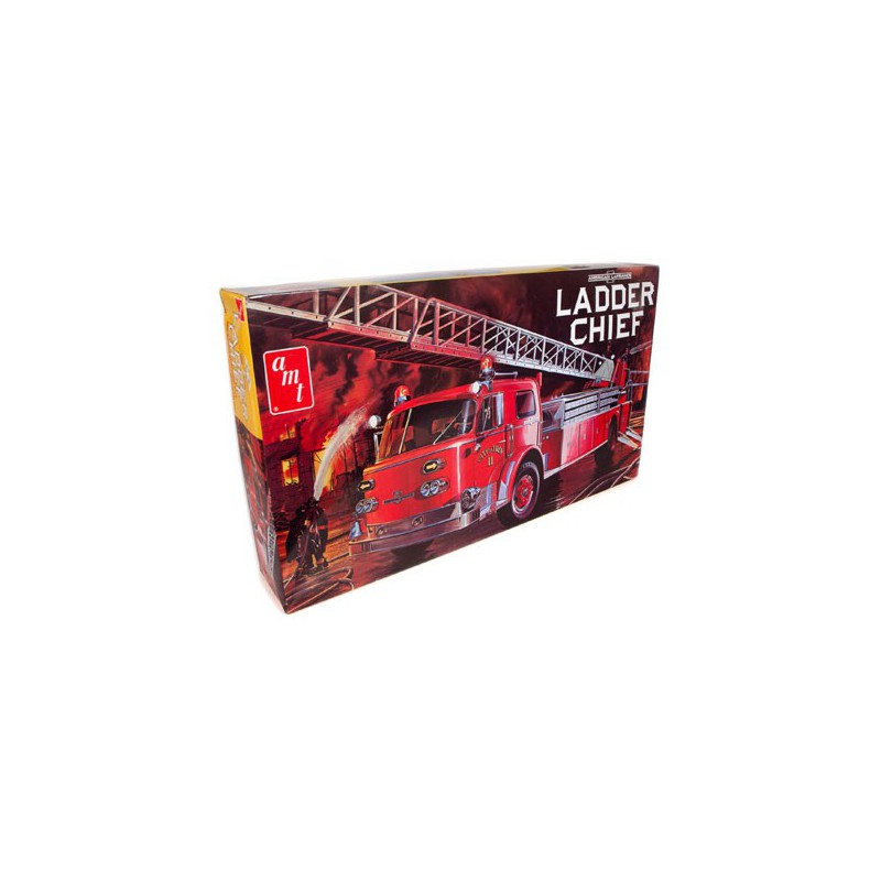 Maquette de camion en plastique American LaFrance Ladder Chief Fire Truck 1:25