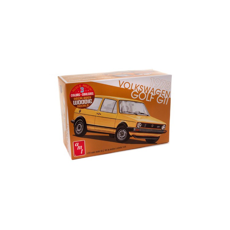 Maquette de voiture en plastique 1978 VW Golf GTI 1:24
