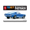 Maquette de voiture en plastique 1967 Ford Mustang GT Fastback 1:25 Maquette de voiture en plastique 1967 Ford Mustang GT Fastback 1:25