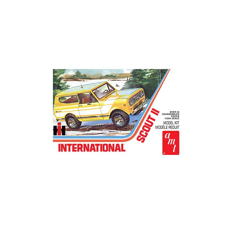 Maquette de voiture en plastique 1977 International Harvester Scout II 1:25