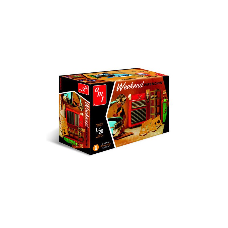Maquette de voiture en plastique Garage Accessory Set 1 1/25