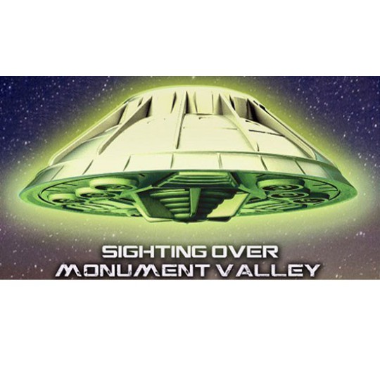 Modèle de science-fiction en plastique Monument Valley UFO glow + LED Modèle de science-fiction en plastique Monument Valley UFO glow + LED