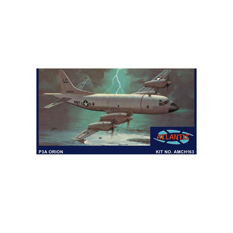 Maquette d'avion en plastique P-3A Orion 1/115