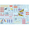 Maquette d'avion en plastique MIRAGE IIIBE/D/DE/DS/D2Z 1/48