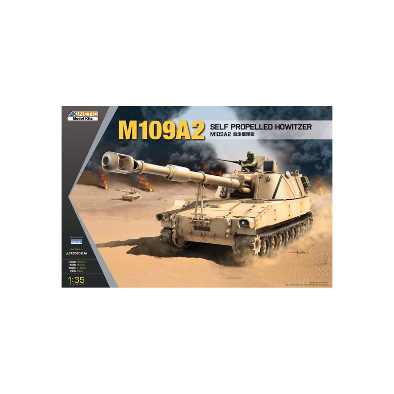 Maquette de Char en plastique M109A42 Howitzer 1/35
