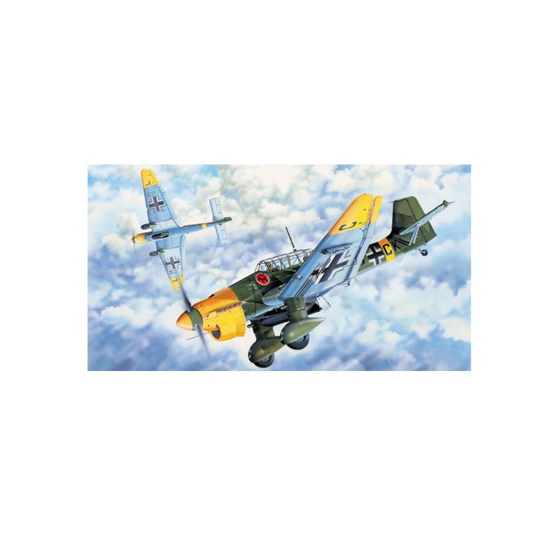Maquette d'avion en plastique JUNKERS JU-87B-2 STUKA