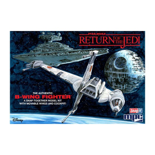 Modèle de science-fiction en plastique Star Wars : B-wing Fighter 1/64 Modèle de science-fiction en plastique Star Wars : B-wing Fighter 1/64