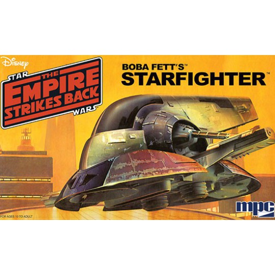 Modèle de science-fiction en plastique Star Wars Boba Fett's Starfighter 1/72 Modèle de science-fiction en plastique Star Wars Boba Fett's Starfighter 1/72