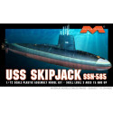 Maquette de Bateau en plastique USS Skipjack Submarine 1/72