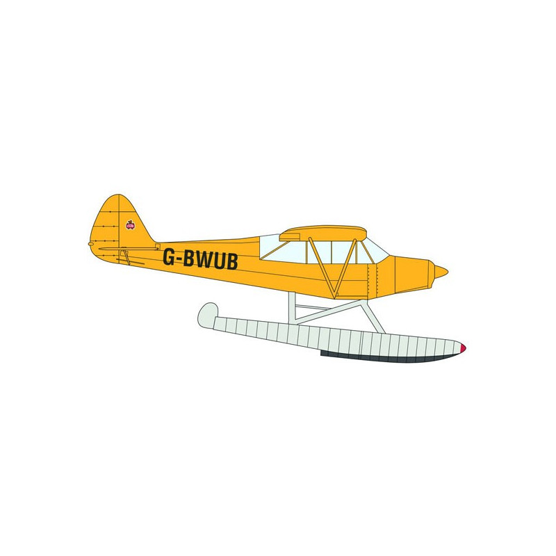 Maquette d'avion en plastique Piper Super Cub hydravion 1/48