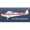 Maquette d'avion en plastique Piper Super Cub 1/48