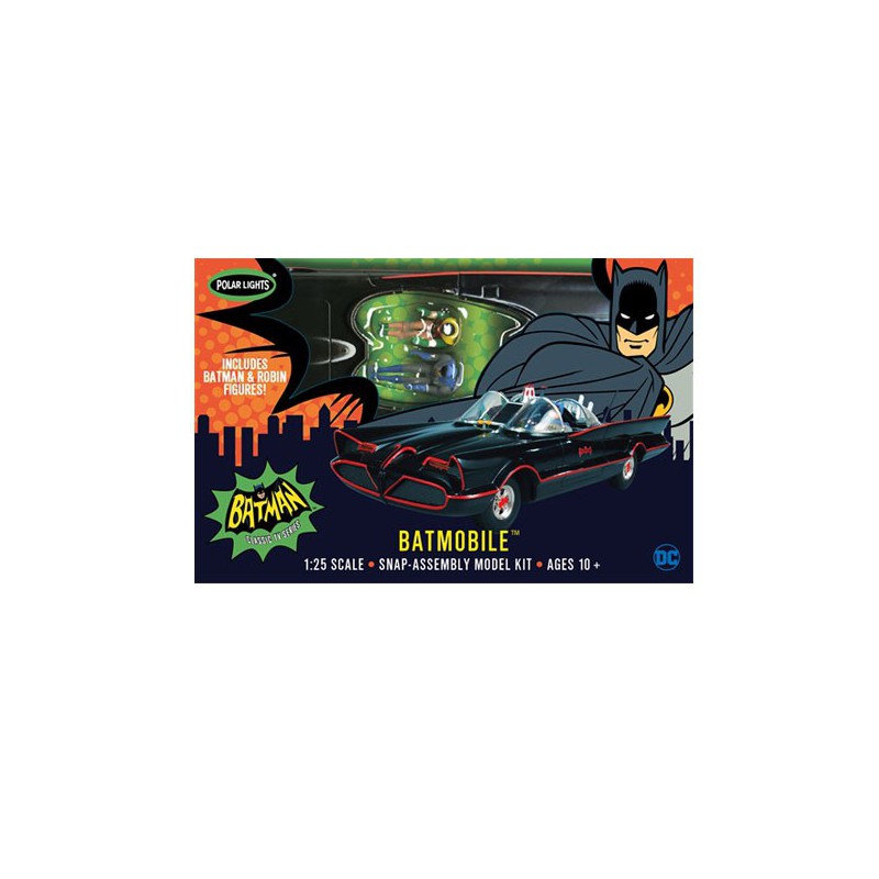 Maquette plastique de série TV 1966 Batmobile (Snap) 1:25