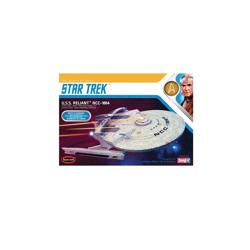Maquette plastique de série TV U.S.S. Reliant Wrath of Khan Edition 1:1000