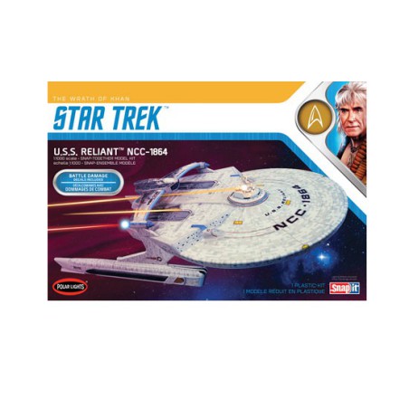 Maquette plastique de série TV U.S.S. Reliant Wrath of Khan Edition 1:1000 Maquette plastique de série TV U.S.S. Reliant Wrath of Khan Edition 1:1000
