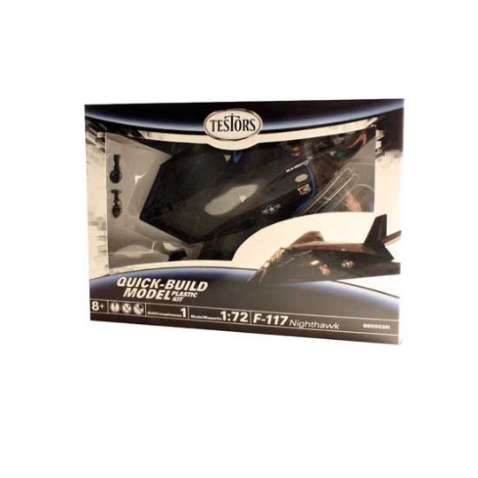 Maquette d'avion en plastique F-117 1/72 Maquette d'avion en plastique F-117 1/72