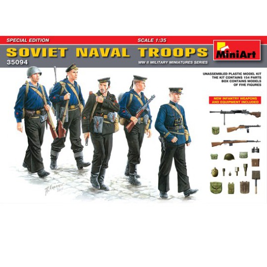 Figurine Soviet Naval Troop 1/35 Figurine Soviet Naval Troop 1/35