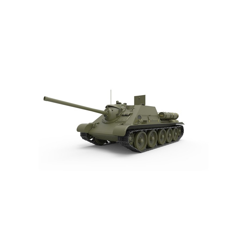 Maquette de Char en plastique SU-85 Mod 1943 Mid 1/35