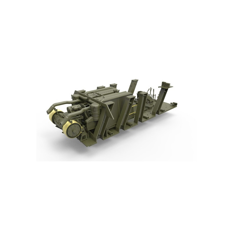 Maquette de Char en plastique SU-85 Mod 1943 Mid 1/35
