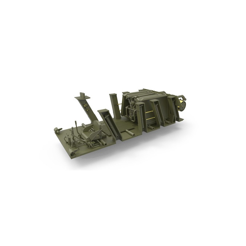 Maquette de Char en plastique SU-85 Mod 1943 Mid 1/35