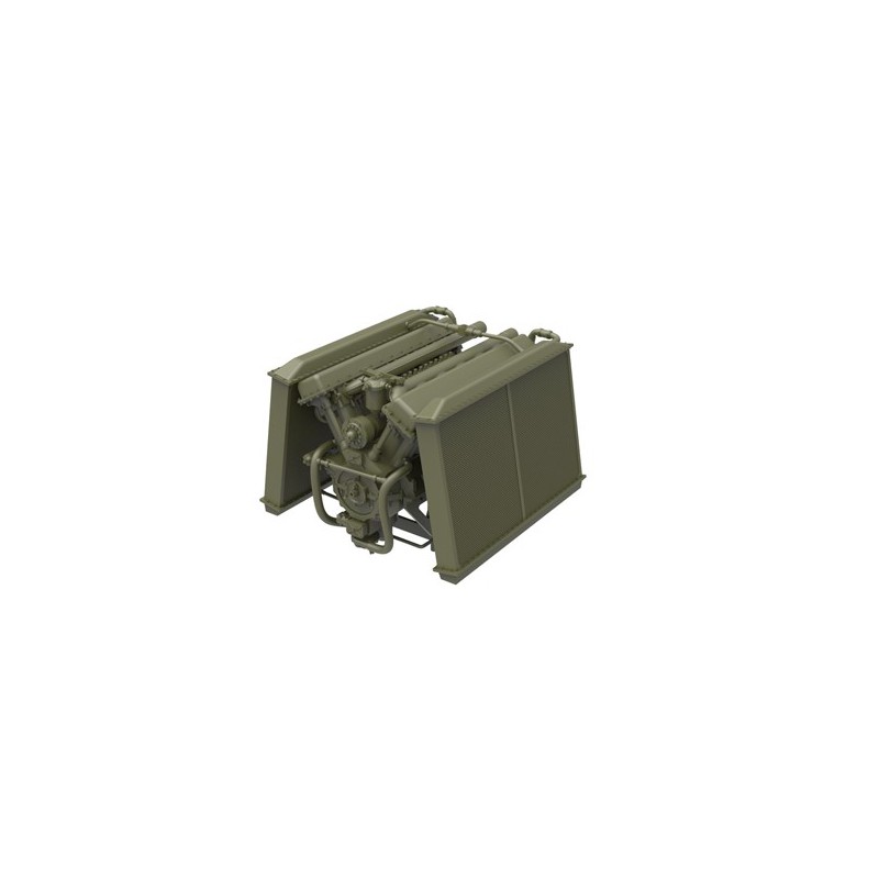 Maquette de Char en plastique SU-85 Mod 1943 Mid 1/35