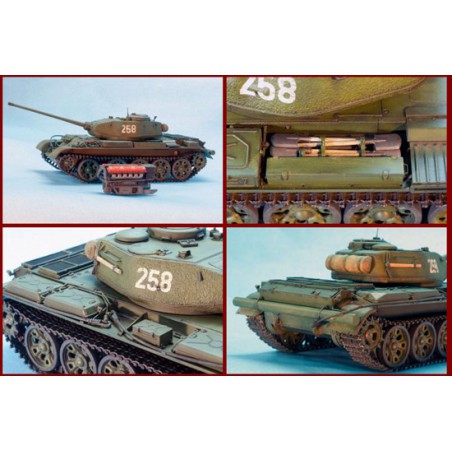 Maquette de Char en plastique T-44M Soviet Tank 1/35 Maquette de Char en plastique T-44M Soviet Tank 1/35