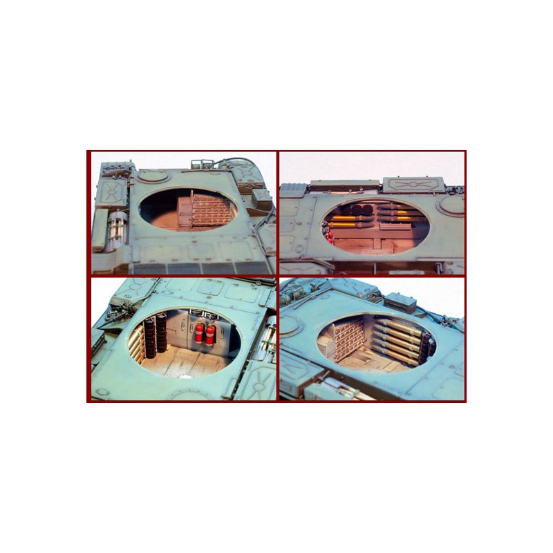 Maquette de Char en plastique T-44M Soviet Tank 1/35