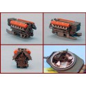 Maquette de Char en plastique T-44M Soviet Tank 1/35 Maquette de Char en plastique T-44M Soviet Tank 1/35