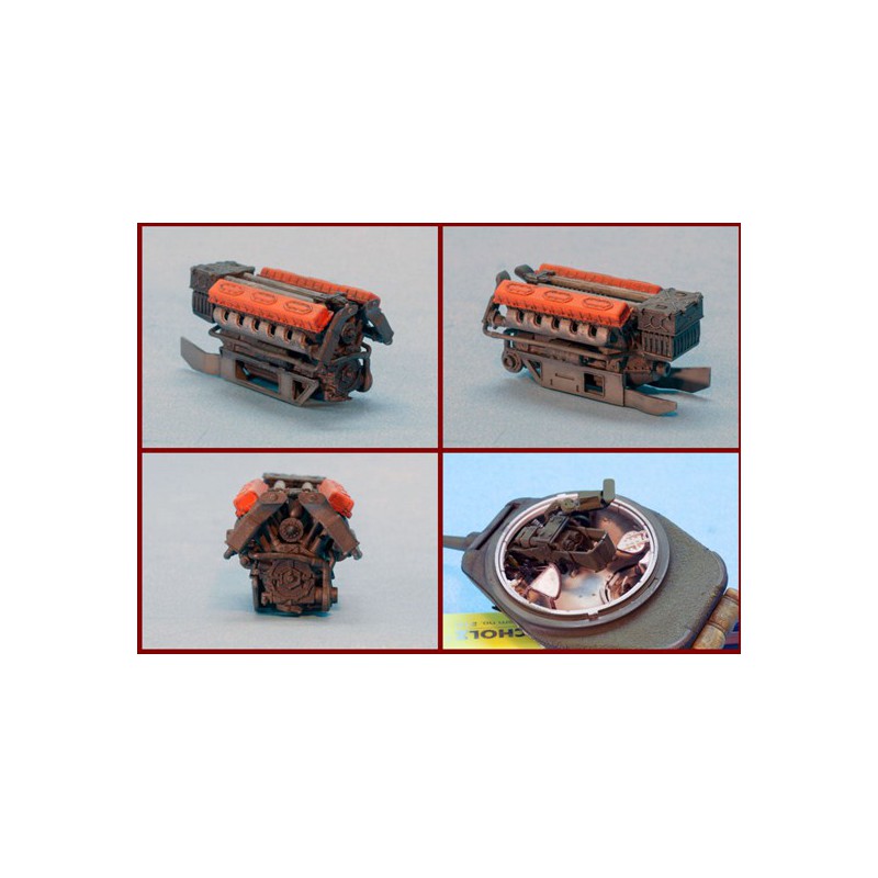 Maquette de Char en plastique T-44M Soviet Tank 1/35