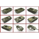 Maquette de Char en plastique T-44M Soviet Tank 1/35 Maquette de Char en plastique T-44M Soviet Tank 1/35
