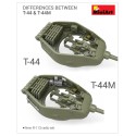 Maquette de Char en plastique T-44M Soviet Tank 1/35 Maquette de Char en plastique T-44M Soviet Tank 1/35
