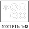 Maquette d'avion en plastique PZL P.11c Expert Set 1/48