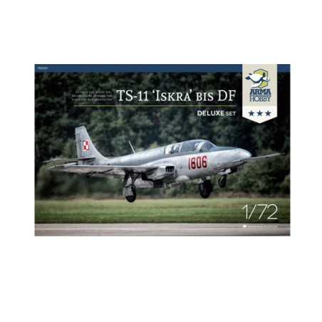 Maquette d'avion en plastique TS-11 ISKRA Deluxe 1/72 Maquette d'avion en plastique TS-11 ISKRA Deluxe 1/72