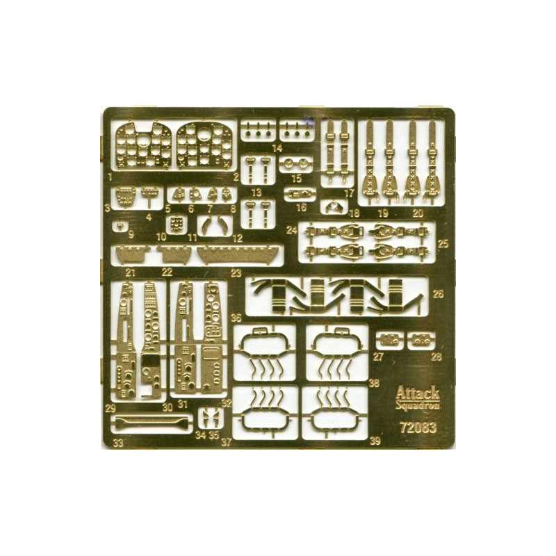 Maquette d'avion en plastique TS-11 ISKRA Deluxe 1/72