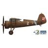 Maquette d'avion en plastique PZL P.11c Junior set 1/72