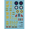 Maquette d'avion en plastique Hawker Hurricane Mk I Junior set 1/72 Maquette d'avion en plastique Hawker Hurricane Mk I Junior set 1/72